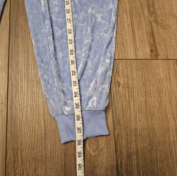 Light Blue Aerie Velvet Joggers Sz XL - Picture 6 of 9